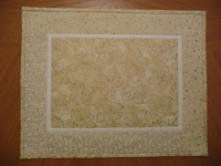 Festliches Tischset