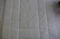 Quilt in Weiss