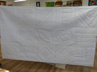Quilt in Weiss