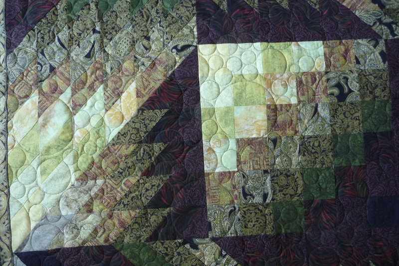 Quiltmuster - Bubble Fill  / enges Muster!