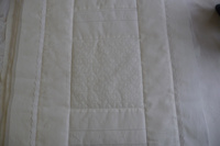 Quilt in Weiss