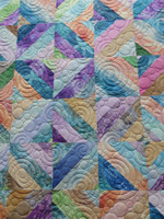 Spiral and bubbles