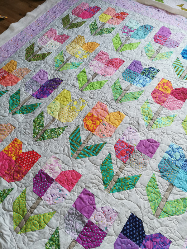 Birds and flowers
